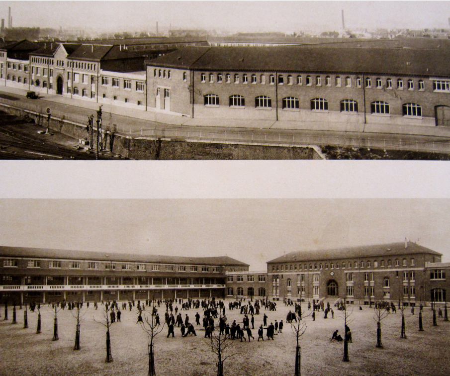 photo 3 bâtiments du collège dans les 30's